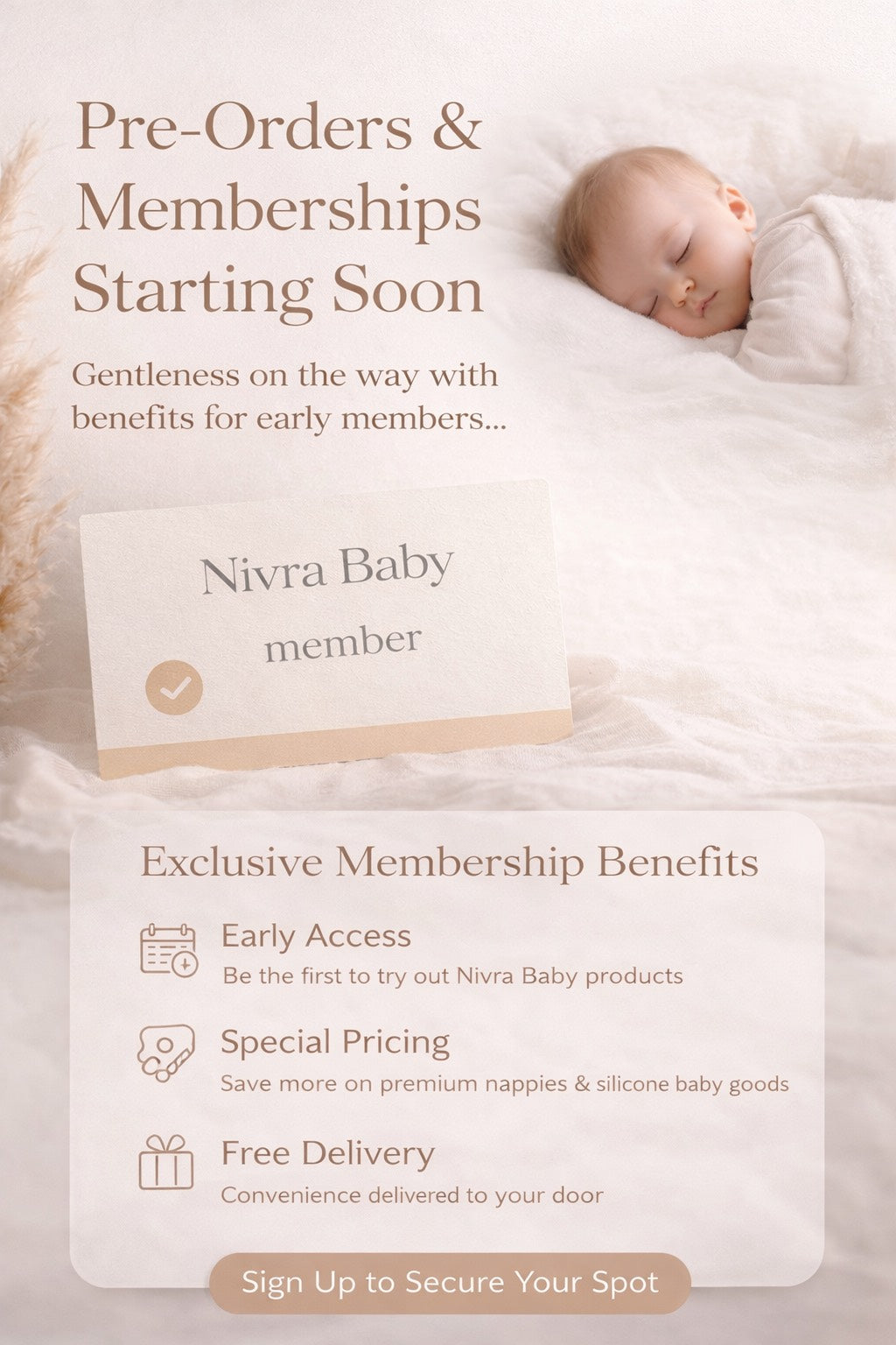 THE NIVRA BABY PROMISE
